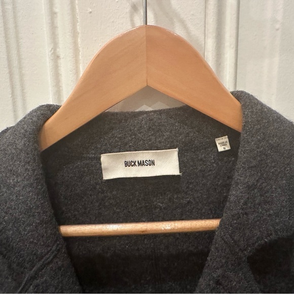 Buck Mason Charcoal Wool Jacket - Picture 2 of 5